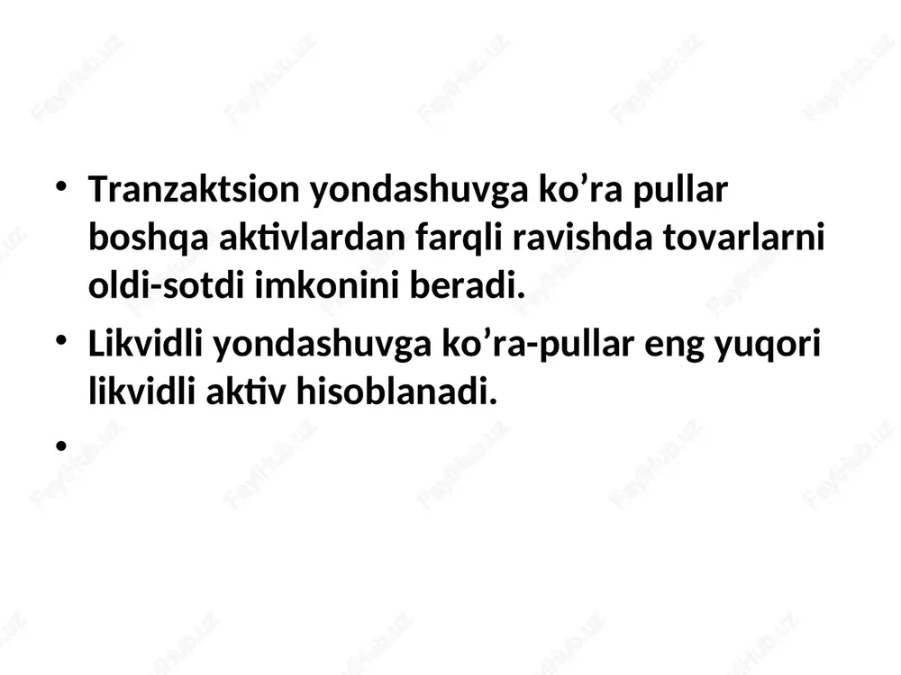 pul massasi va pul agregatlari - Page 7