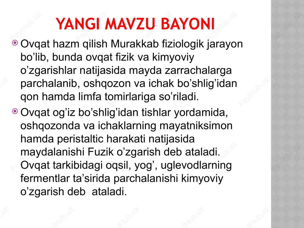 ovqat hazm qilish organlari - Page 7