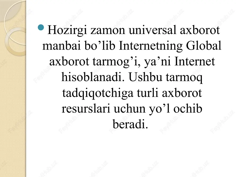 manbalar va adabiyotlar bilan ishlash - Page 8