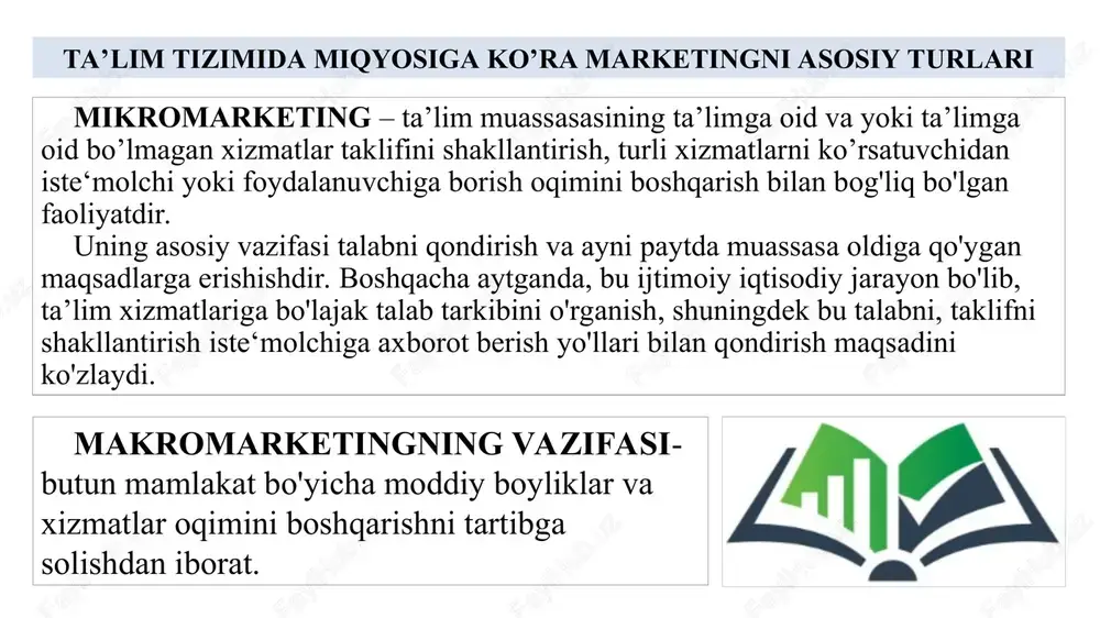 ta`lim muassasalarida marketing tizimi - Page 8