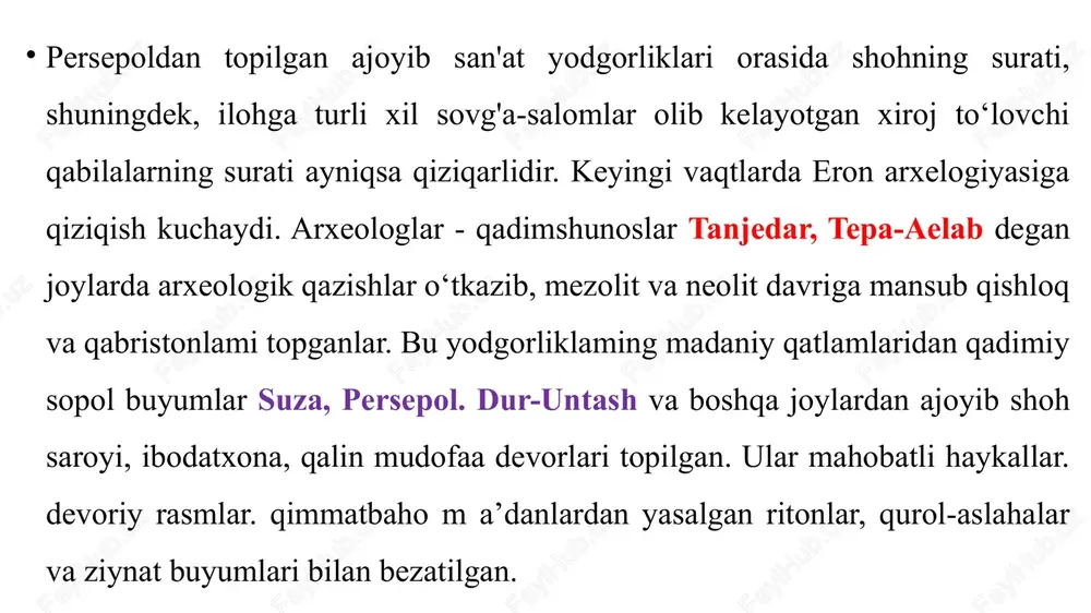ossuriyaning nineviya va ashshur shaharlarini yana vayron qiladilar. bu mag‘lubiyatdan so’ng ossur qo‘shinlari g'arbga chekinadi. ossurlar misr bilan ittifoq tuzib, bobil-midiya birlashgan qo'shiniga qarshi kurashga otlanadi. m. av. 605-yilda misr-ossur qo’shinlari bilan midiya-bobil qo’shinlari o‘rtasida karxemish yonida dahshatli jang bo‘ladi. jangda ossur-misr qo'shinlari tor-mor etilib, shu bilan ossuriya davlati ham barham topadi.bu janglardan so‘ng shimoliy mesopotamiyadagi ossuriya yerlari midiya ixtiyoriga o‘tadi. kiaksar bobil bilan do‘stlikni mustahkamlash uchun qizini bobil podshosi nabopalasaming o‘g‘li navuxodonosor ii ga nikohlab beradi. ikki davlat o'rtasida yaqin do'stlik hukm suradi. kiaksar janubda parsuani, sharqda parfiyani, g'arbda esa kichik osiyoning galis daryosigacha bo'lgan yerlarni midiyaga qo'shib oladi. m. av. 590—585-yillar orasida lidiya - midiya urushi sodir bo'ladi. rivoyatga ko'ra. m.av. 585-yil 28 may kuni quyosh tutiladi. bu hodisadan ikki tomon lashkarlari vahimaga tushib qurollarini tashlab jang maydonidan qochadilar. shundan keyin urush to'xtab, tinchlikka asoslangan sulh shartnomasi tuziladi. o'rtadagi gina-kuduratga chek qo'yish tnaqsadida midiya shahzodasi astiag lidiya shohi …