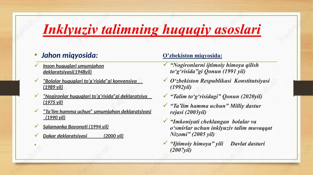 inklyuziv ta’lim modellari tahlili va xususiyatlari - Page 8