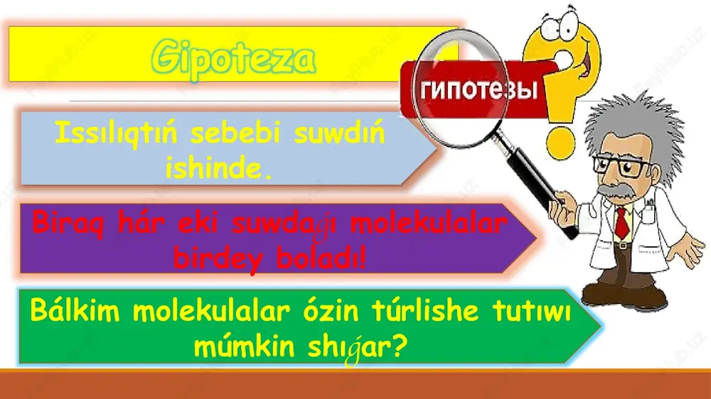 temperatura. termometrler. deneniń temperaturasın ólshew - Page 8