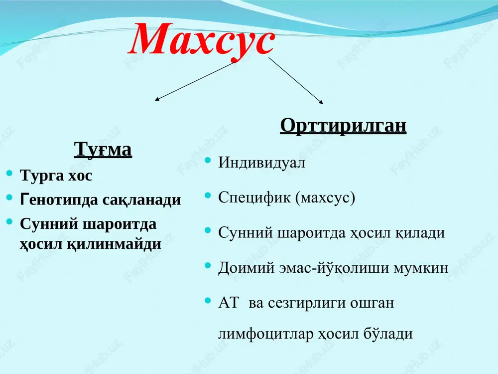 immunitet qisqacha tarixi immunitet turlari - Page 8
