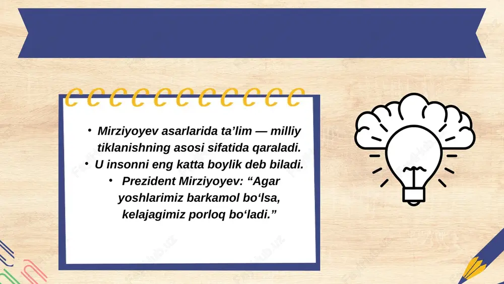 sh.m. mirziyoyev asarlarida ta'lim-tarbiya masalalari - Page 8