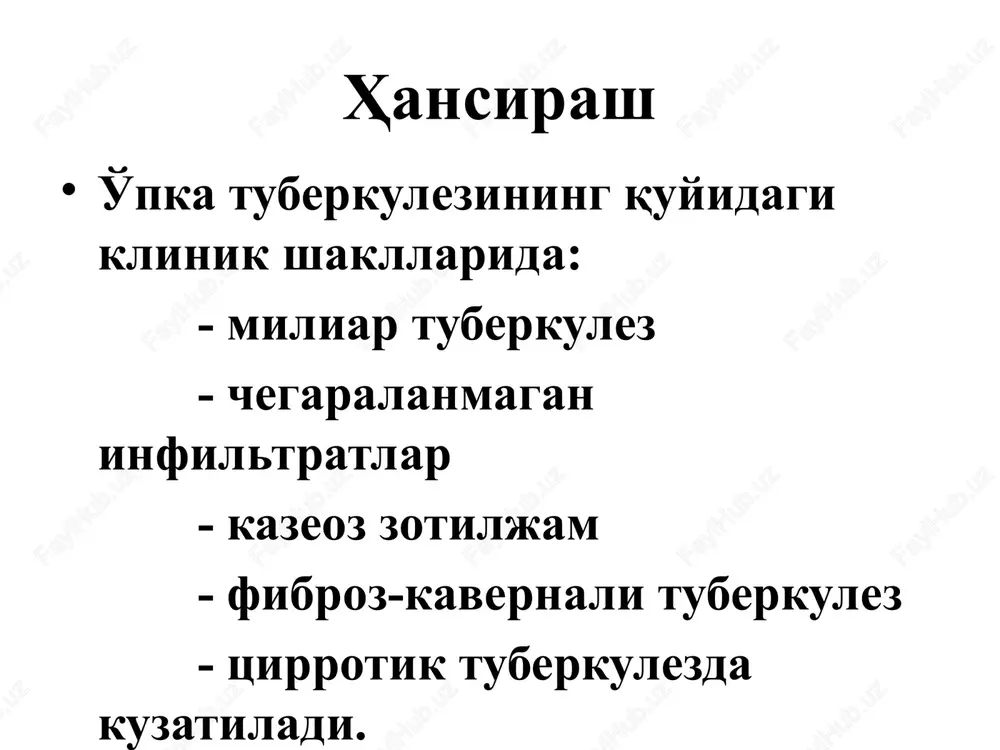 tuberkulezni tashxislash usullari va umumiy tamoyillari - Page 8