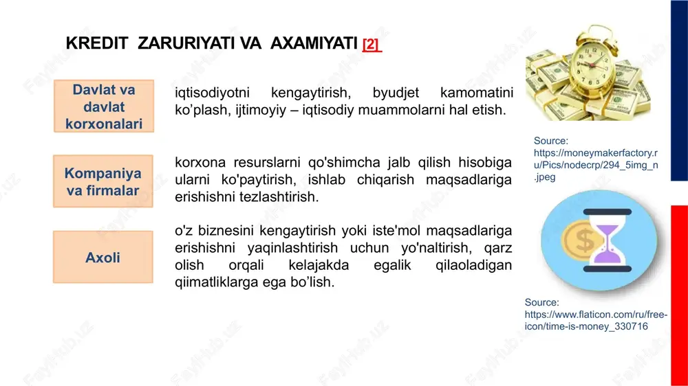 o‘z vaqtida uzilishiga bog‘liq. masalan, tijorat kreditining foiz stavkasi odatda, bank kreditining foiz stavkasidan past bo‘ladi. adabiyotlarda kreditning nominal va real foiz stavkalari tushunchalari mavjud. nominal foiz stavkasi deganda kredit shartnomasi- da ko‘zda tutilgan foiz stavkalari tushuniladi. real foiz stavkasi ═ nominal foiz stavkasi - inflyasiya darajasi. bundan tashqari kreditning qat'iy belgilangan va suzib yuruvchi foiz stavkalari tushunchalari ham mavjud. qat'iy belgilangan foiz stavkalari kredit shartnomasi bajarilgunga qadar o‘zgarmasdan qoladi. bunda bank o‘zining aktivlarini ma'lum qismini yo‘qotishi mumkin. suzib yuruvchi stavkada foiz stavkalariga tegishli o‘zgarishlarni hisobga olgan holda o‘zgartirishlar kiritib boriladi. source: https://kupit-minitraktor.ru/catalog/view/theme/corsica/template/information/credit/img/odob.png o‘zbekistonda iste'mol va ishlab chiqaruvchilar narxlari indeksi [7] 9.7 18.8 14.3 15.2 11.1 13.0 31.1 39.6 28.2 7.1 2016 yil 2017 yil 2018 yil 2019 yil 2020 yil iste'mol narxlari indeksi (cpi) sanoat mahsulotlari ishlab chiqaruvchilar narxlari indeksi (ppt) . kreditning xalqaro shakli bu resident va norezidentlar o’rtasida kredit munosabatlari yuzaga kelishini nazarda tutadi, yani uning sub'ektlari …