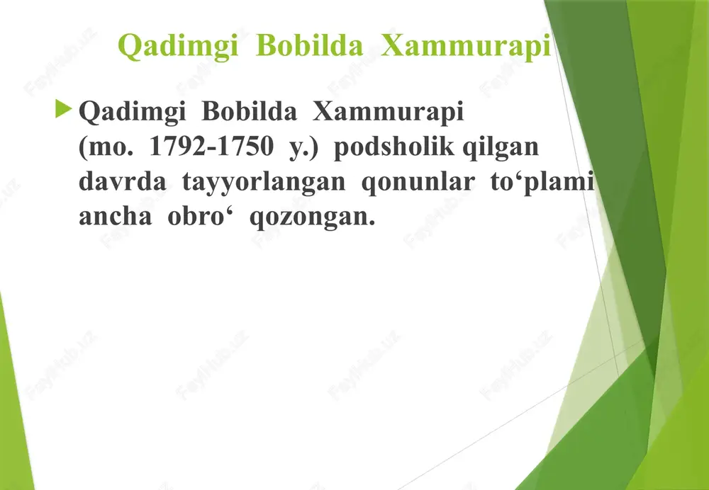 simoti» masalalari mutafakkir asarlarida yaxshi yoritib berilgan.. forobiyning fozil (ideal) davlat, hoqimlar to‘g‘risidagi g‘oyalari nihoyatda ahamiyatlidir, o‘zaro yordam va dustlikning zarurligi ko‘rsatiladi. masalan, shahar tartibotida eng asosiy narsa mulk, noz-ne’matlarni to‘g‘ri taqsimlash ekanligi qayd etilgan. arastu g‘oyalari rivojlantirilib, avvalo yer va joylarning miqdori, keyin ularning egalari va tutgan o‘rinlari, so‘ngra nihoyatda zarur hisoblanuvchi oziq-ovqat, ekin ekiladigan yerlar, saroy va shaxsiy uylarning miqdori hisobga olinishi kerakligi ko‘rsatiladi. forobiy tadqiqotlarining yana bir muhim jihati shuki, u ko‘p (yunon, arab va b. ) tillarni bilgan, boshqa olim asarlarini tahlil etgan, sharxlagan va izohlagan. musulmon huquqshunosligida tovarning iste’mol qiymati tan olingan, tovarning qiymati bilan so‘ralayotgan baho (bozor narxi) farqlangan. yirik din peshvosi bahouddin naqshbandning (1318-1389) «dil ba yoru, dast ba kor», ya’ni «dil yor (allox) bilan, qo‘l ish bilan (band bo‘lsin)» degan tezisi o‘sha davr va hozirgi kun uchun muhim edi, chunki ilgari xudoga faqat e’tiqod qilishning o‘zi kifoya deb bilingan. nizom-ul-mulk (1018-1092) «siyosatnoma» …
