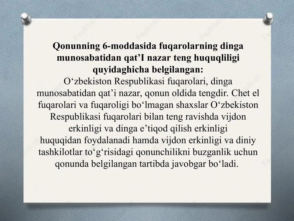 akatlarda tarqalgan. bahoiylarning umumiy miqdori taxminan 6 million kishini tashkil etadi. krishnani anglash jamiyati. 2015 yilning 1 martiga qadar 1 ta diniy tashkilot ro'yxatga olingan. xalqaro krishnani anglash jamiyati kelib chiqishi asli hindistonlik bo'lgan, keyinchalik shrila bxaktivedanta svami prabxupada nomi bilan tanilgan abxay charan de (1896-1977) tomonidan tashkil etilgan. 1965 yilda a.ch.bxaktivedanta svami aqshga ko'chib borib, bir yildan so'ng u erda xalqaro krishnani anglash jamiyatiga asos soldi. budda ibodatxonasi. 1 ta tashkilot ro'yxatga olingan. bibliya kitob jamiyati. 1 ta tashkilot ro'yxatga olingan. bu alohida konfessiya hisoblan-maydi. asosan xristianlar uchun bibliya matnlari tarjimasi va ba'zi rivoyatlarning nashri bilan shug'ullanadi. *
