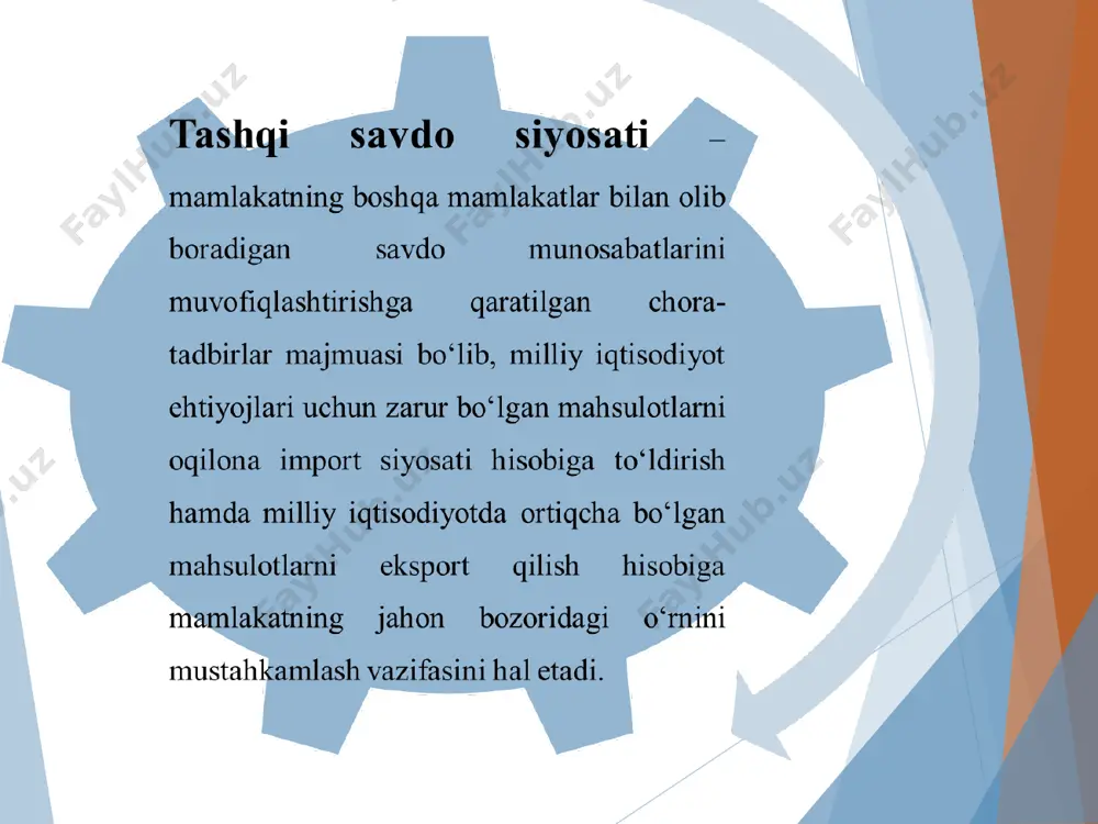 tashqi savdo siyosati - Page 3