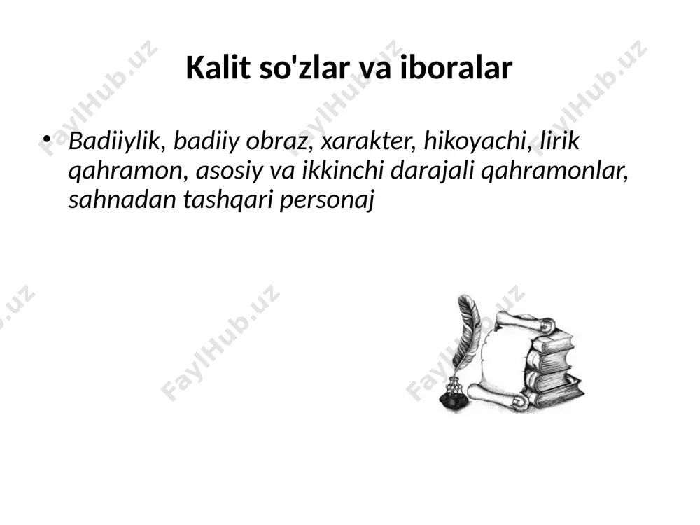 badiiy tasvir vositalari badiiy tasvir va oddiy tasvir - Page 3
