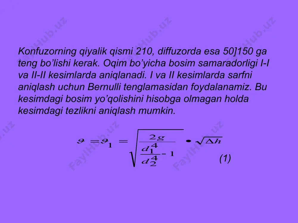 venturi suv o’lchov asbobini tarirovka qilish - Page 4