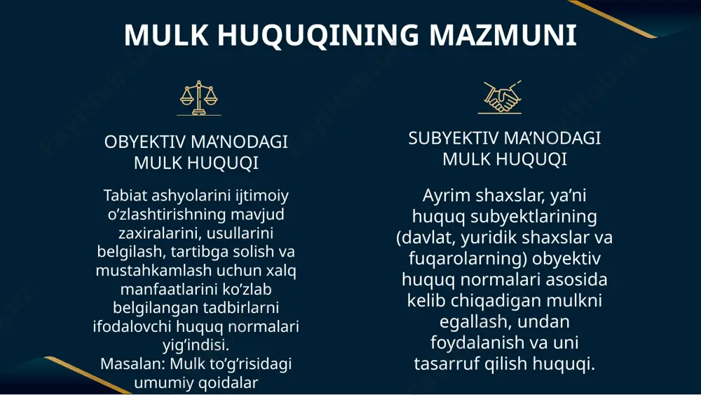 mulk huquqi tushunchasi - Page 5