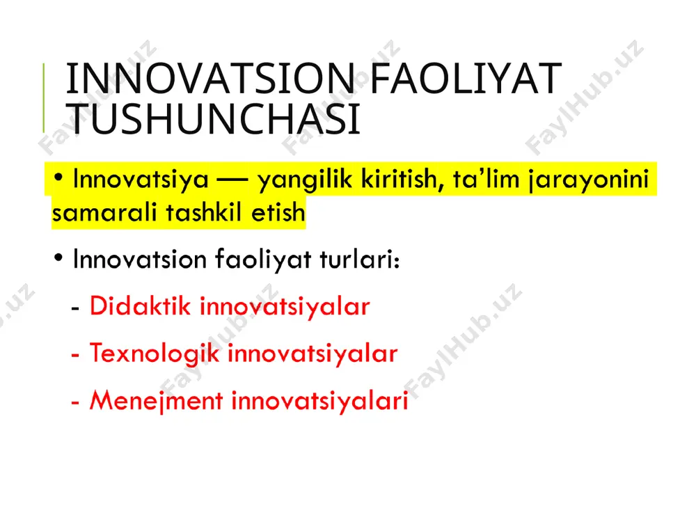 oliy maktab o‘qituvchisining innovatsion faoliyati - Page 3
