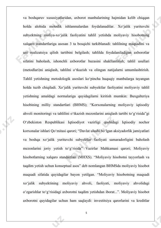 effitsiyenti; asosiy vositalarni yangilash koeffitsiyenti; mehnat unumdorligi; fond qaytimi; ishlab chiqarish quvvatlaridan foydalanish koeffitsiyenti; yenergiya samaradorligi (mahsulot qiymati tarkibida yenergiya xarajati ulushi); sotilgan mahsulot tarkibida innovatsion mahsulotning ulushi; innovatsion faoliyatga xarajatlarning jami xarajatlar tarkibidagi salmog‘i; xodimlarni o‘qitish xarajatlari salmog‘i; kadrlar qo‘nimsizligi koeffitsiyenti; rejalashtirilgan investitsiya dasturining bajarilish darajasi; quvvatlarni ishga tushirish koeffitsiyenti; rejalashtirilgan yeksport hajmining bajarilishi. xo‘jalik yurituvchi subyektning iqtisodiy nochorligini baholash, xo‘jalik yurituvchi subyektlarni bankrot (iqtisodiy nochor) deb ye’lon qilish va ularni tugatish shartlari davlat nomidan ish ko‘ruvchi organlar tomonidan qat’iy belgilangan tartibda amalga oshiriladi. bunday vakolatga o‘zbekiston respublikasi iqtisodiyot vazirligi huzuridagi iqtisodiy nochor korxonalar ishlari qo‘mitasi yega.1 xo‘jalik yurituvchi subyektlar raqobatda sinmasligi uchun quyidagilarga amal qilishlari lozim: - mavjud mablag‘larini to‘g‘ri joylashtirish va boshqarish; - ijobiy faoliyat natijaviyligiga yerishish; - debitor qarzlarni ko‘paytirmaslik yo‘llarini topish, mavjud debitor qarzlarni muddatida qaytarish chora-tadbirlarini ko‘rish; - kreditor qarz majburiyatlarini to‘lov muddati bo‘yicha nazoratini olib borish. xo‘jalik yurituvchi subyektlar iqtisodiy nochorligini belgilashda quyidagi …