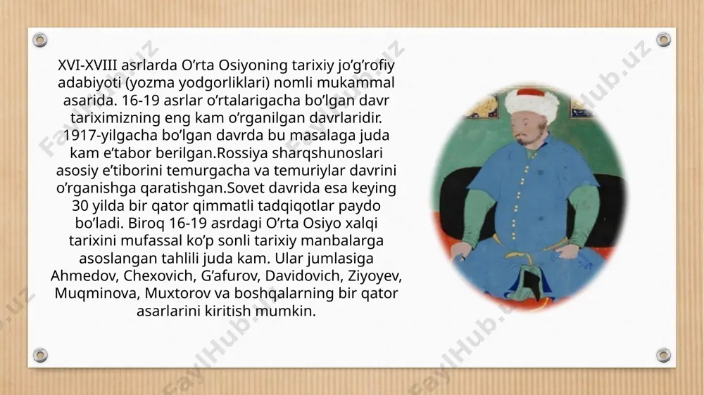 o’rta osiyoning xvi-xvii asrdagi yozma manbalari - Page 4