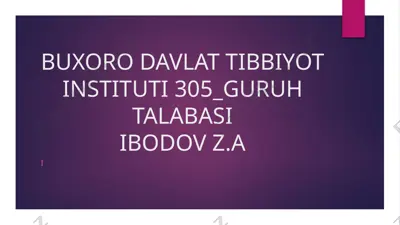 tez-tez kasallanuvchi bolalar — PPTX