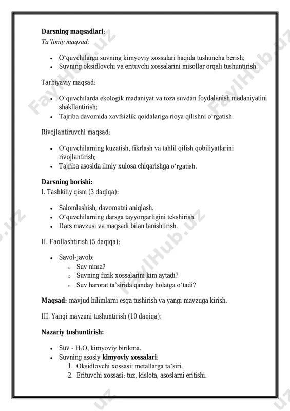 suvning kimyoviy xossalari - Page 3