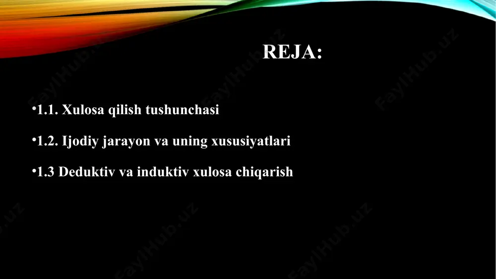 xulosa qilish. kreativ jarayon - Page 2