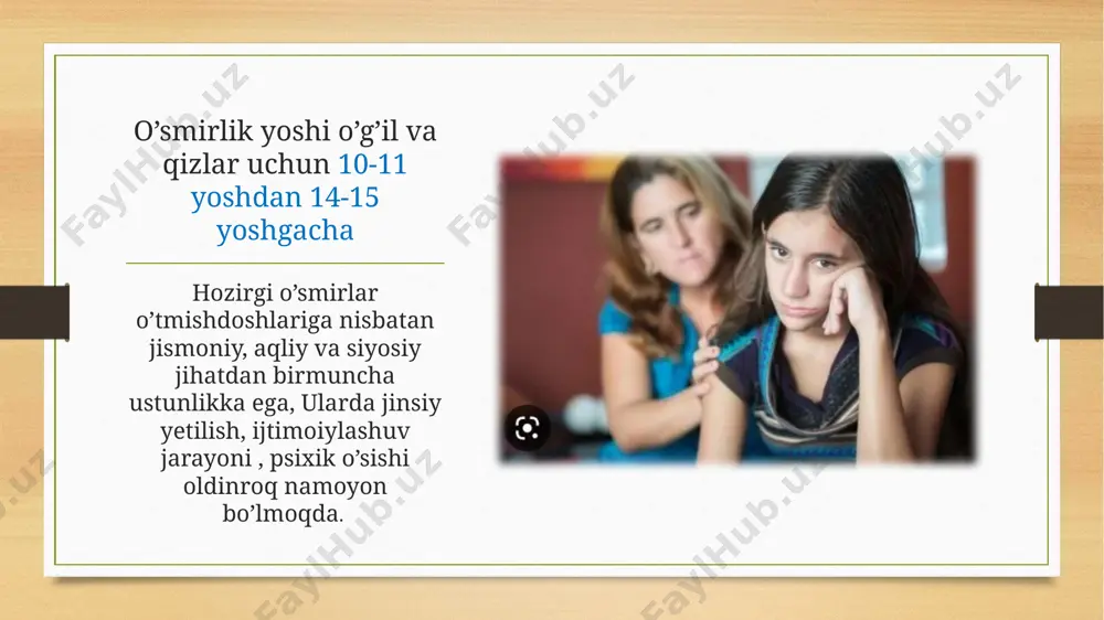 "o'smirlik davrida psixik rivojlanish xususiyatlari" - Page 4