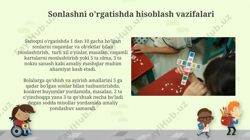 maktabgacha tayyorlov guruhida sanashga va hisoblashga oʻrgatish vazifalari - Page 5