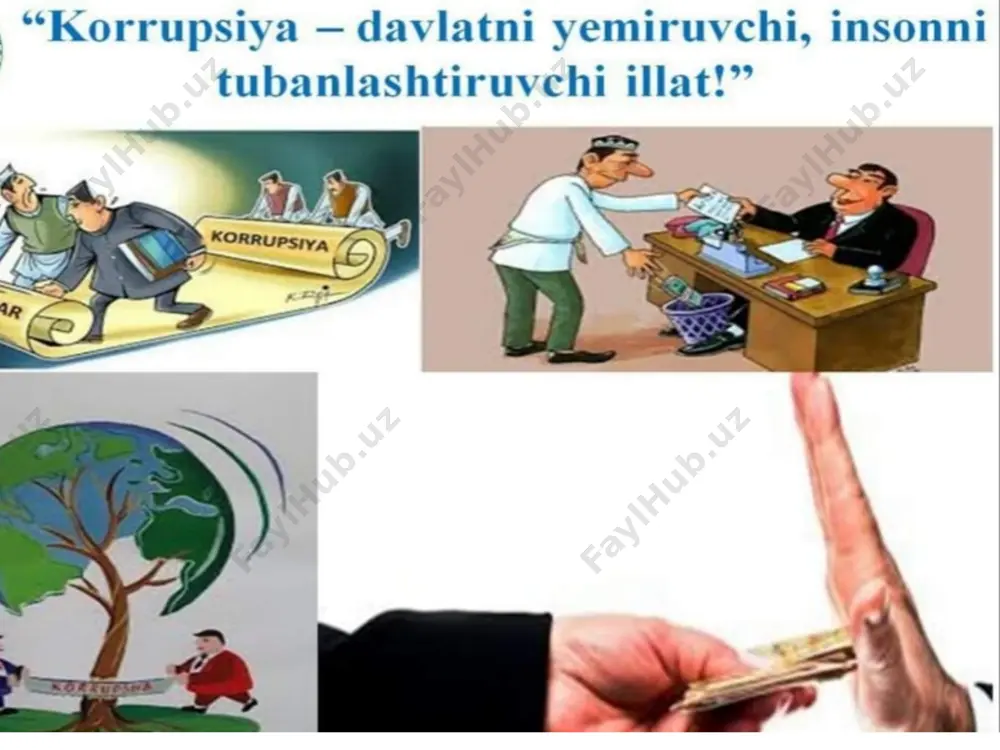ashishda ma’rifatni yuksaltirish” mavzusida o‘zbekiston respublikasi ichki ishlar vazirligi akademiyasi kafedra dotsenti, iqtisod fanlari nomzodi - sharif qobilovlar ma’ruza qildi. seminarda korrupsiyaning salbiy oqibatlari bo‘yicha tayyorlangan videoroliklar namoyish etildi. tadbir umumiy muhokamalar va savol-javoblar bilan yakunlandi. korrupsiyaning tarixiy o‘zaklari juda qadimga borib taqalib, bu hol qabilada ma’lum mavqega ega bo‘lish uchun qabila sardorlariga sovg‘alar berish odatidan kelib chiqqan deb taxmin qilinadi. o‘sha davrlarda bu normal holat sifatida qabul qilingan. biroq davlat apparatining murakkablashuvi va markaziylashuvi korrupsiyaning davlat rivojlanishiga katta to‘siq ekanligini ko‘rsatdi. korrupsiyaga qarshi kurashgan birinchi davlat sifatida qadimgi shumer davlati tan olinadi. qadimgi davlatlarni ayniqsa huquqni muhofaza qiluvchi organlarning poraxo‘rligi qattiq tashvishga solganligi bizgacha saqlanib qolgan manbalardan ma’lum. chunki bu holat davlatning obro‘siga juda qattiq putur yetkazardi. dunyoning yetakchi dinlarida ham birinchi navbatda huquqni muhofaza qiluvchi organlarning poraxo‘rligi qattiq qoralanadi. jumaladan, injilda “sovg‘alarni qabul qilma, chunki sovg‘a ko‘rni ko‘radigan qiladi va haqiqatni o‘zgartiradi” deyilgan bo‘lsa, qu’roni karimda “boshqalarning mulkini …