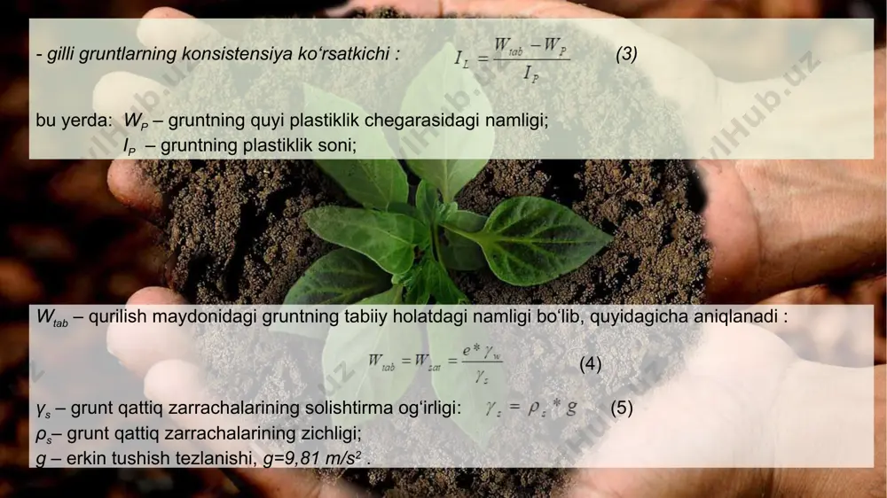 bо‘yicha alohida xususiyatlarga ega kesimga mо‘ljallangan stvorlarda joylashtiriladi. bunda shuningdek, zaminlarni geologik tuzilishi, gidrouzel stvorida inshootlarni joylashtirish va sh.k. ham inobatga olinadi. eng sо‘nggi holatda gruntli tо‘g‘onni betonli inshoot (suv о‘tkazuvchi tо‘g‘onlar gidroelektrostansiya binolari, shlyuzlar kamerasi va sh.k.) lar bilan tutashganligiga alohida e’tibor beriladi. gidrotexnika inshootlari qurilishning qisqacha tarixi va mamlakatimiz rivojlanishi bilan bog‘liq kelajagi sug‘orish va u bilan bog‘liq kanallar, inshootlar qurilish ishlari amudaryo, sirdaryo va zarafshon daryolari vodiysida olib borilgan. olingan tarixiy ma’lumotlar va arxeologik qazishmalar natijalariga ko‘ra, markaziy osiyoda sug‘orish ishlari bilan eramizdan avvalgi ix–vii asrlarda ham shug‘ullanishgan. qadimgi baqtriya, sug‘diyona, xorazm davlatlari, farg‘ona vodiysida sug‘orish ishlari olib borilganligi, sug‘orish tarmoqlari, suv to‘plash inshootlari qurilganligi bunga misol bo‘la oladi. gruntli gidrotexnika inshootlarini qurishda geotexnikaviy nazorat gruntli tо‘g‘onlarni ishonchliligi va xavfsiz ishlashini ta’minlash uchun qabul qilinadigan muhim chora-tadbirlardan biri bu – ularni barpo etish davrida gruntlarni yotqizishni geotexnik nazorat qilishdir. bu tо‘g‘onlarni qaysi usul bilan barpo etilishi-hoh u …
