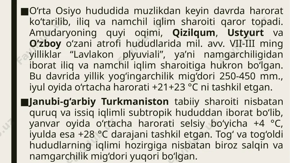 xavzasida samarqanddan 30 km janubi–g’arbda joylashgan qishlog’i joylashgan. sazag’on makonidan neolit davriga oid ko‘plab tosh qurollari va hayvon suyaklari topilgan. sazog’on tosh qurollari darvozaqir materiallariga o‘xshab ketsa–da, ularning o‘ziga xos mahalliy xususiyatlari bor. jumladan, kaltaminor madaniyatini yaratgan axoli ko‘l va daryo boylarida yashab, baliqchilik bilan shug’ullanib, shunga xos mehnat qurollari yaratgan bo‘lsalar, sazog’on madaniyati axolisi tog’li xududlarda yashab, asosan ovchilik bilan shug’ullanganlar. shu sabab makonni qazish vaqtida ovchilikkka moslashgan mehnat qurollari bilan birgalikda yovvoiy va uy hayvonlarining suyak qoldiqlari ham topilgan. demak, sazog’on madaniyati aholisi yirik shoxli hayvonlarni qo‘lga o‘rgatib, ilk chorvachilik xo‘jaligiga asos solganlar. mehnat qurollari asosan tosh parchalari va qo‘pol paraqalar asosida yasalgan.uning tosh qurollarining ishlanish texnikasi markaziy farg’onaning mehnat qurollariga o‘xshaydi. turli qurol aslahalar tarkibida silliqlangan tosh boltalar, qadama toshlar, yog’uchoqlar, kamon poykonlari bor. sopol idishlari naqshlangan. shuningdek, makonnni qazish vaqtida neolit davrining so‘nggi bosqichiga oid bir necha qabrlar topib o‘rganildi. ma’lum bo‘lishicha, bu odamlar yevropoid irqiga …