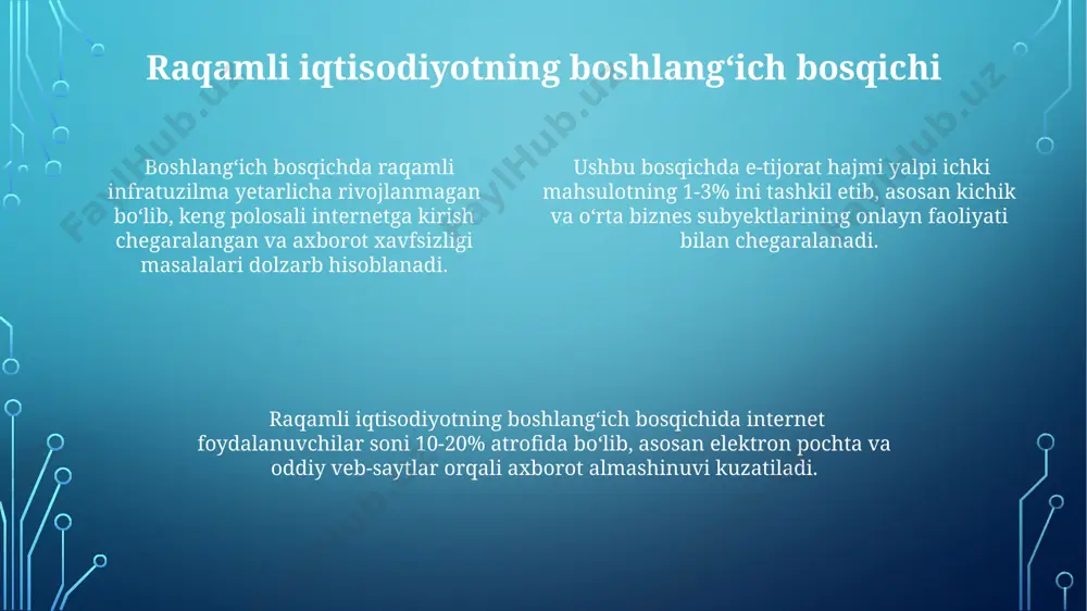 raqamli iqtisodiyot shakllanish davrlari - Page 4