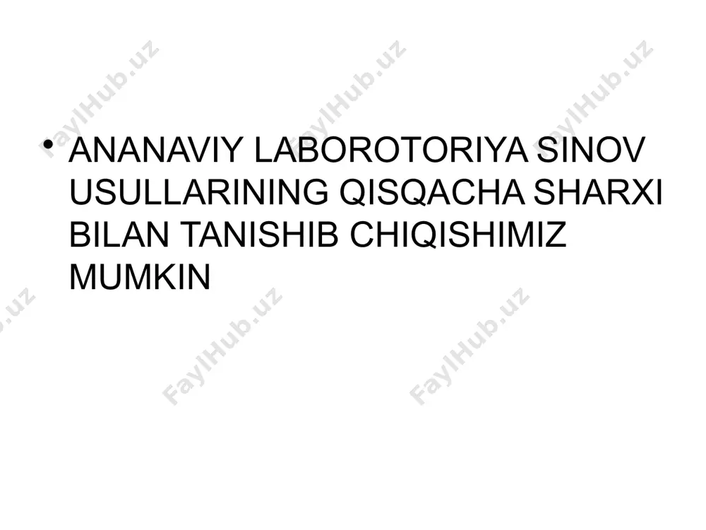 laboratoriya tekshiruvlariga inovatsion yondashuv - Page 5
