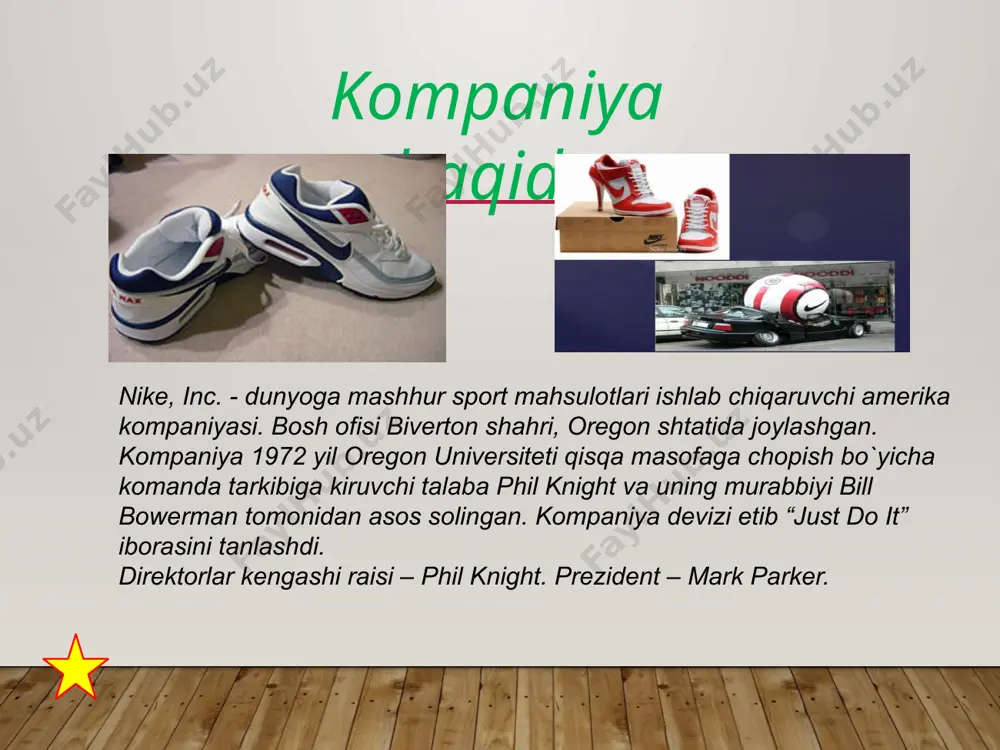 unlik autsorsing ishlab chiqarish birliklari: nike butun dunyo bo'ylab 13 mamlakatda joylashgan 140 dan ortiq fabrikalardan poyabzal oladi. ishlab chiqarishni autsorsing qilish kompaniyaga o'zining operatsion xarajatlarini past darajada ushlab turishga yordam beradi va shu bilan birga o'z vakolatlarini sotish va marketing faoliyatiga yo'naltiradi. kuchli mahsulot portfeli : nike kuchli mahsulot portfeliga ega, chunki turli xil o'zaro bog'liq biznes segmentlarida mavjud bo'lib, kompaniyaga o'z mijozlarini saqlab qolish va ularga to'plamli mahsulotlarni taqdim etishda yordam beradi. nike turli brendlar yordamida o'sishni rag'batlantirish uchun converse , hurley va jordan kabi sho''ba korxonalariga ega . nike marketing strategiyasida bcg matritsasi nike brendi va uning taklifi bcg matritsasidagi yulduzlar, converse, hurley va jordan esa cheklangan mamlakatlarda mavjudligi sababli bcg matritsasida savol belgisidir. nike marketing strategiyasida brend kapitali nike butun dunyo bo'ylab taniqli brend bo'lib, uning kriket bo'yicha jahon kubogi, fifa kubogi, olimpiya o'yinlari va boshqa ko'plab sport tadbirlari bilan aloqasi kompaniyaga yuqori toma (eng yuqori …