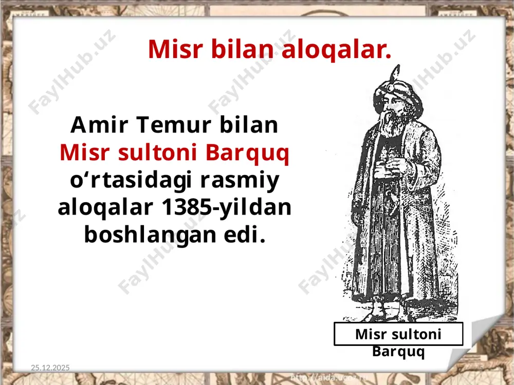amir temurning tashqi siyosati. 7 - sinf - Page 5