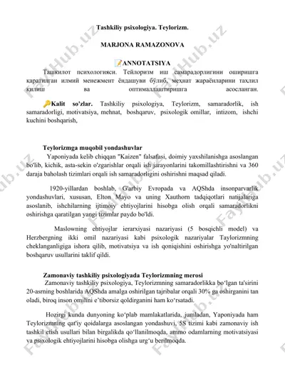 tuxum va tuxum mahsulotlarini tahlili — DOCX