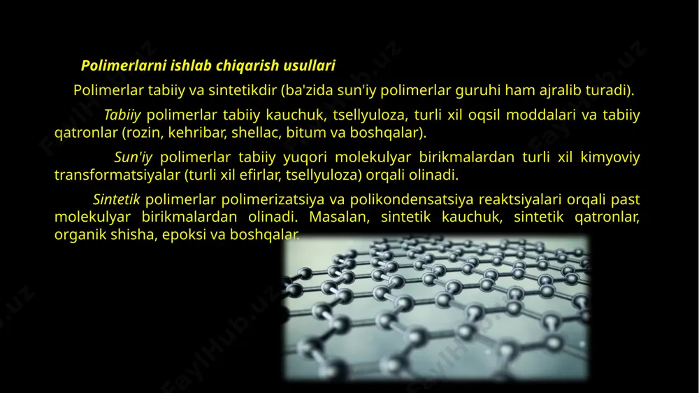 og'langan qolipga joylashtiriladi. mahsulotni press materialidan olish uchun presslash rejimini ta'minlash kerak. bosish rejimi uchta omil bilan belgilanadi: presslangan qismning gorizontal proektsiyasiga o'ziga xos bosim, press kukunini isitish harorati, kalıplanmış mahsulotni (qismni) ushlab turish. ushbu omillar press materialining turiga qarab tanlanadi (jadval. 2). jadval 2. bosish rejimlari bosish uskunalari bir o'qli presslash orqali qismni ishlab chiqarish uchun gidravlik press va metall qolipga ega bo'lish kerak. dizayn bo'yicha qoliplar ochiq, yopiq va oqish bilan yopiq bo'linadi. har qanday qolip quyidagi asosiy qismlardan iborat: matritsa, zımba va ejektor. termoset press materiallaridan mahsulotlarni presslash texnologiyasi yig'ilgan qolip 2 jadvalda ko'rsatilgan haroratgacha oldindan isitiladi. isitilgan qolip demontaj qilinadi, matritsa va zımbaning ishchi yuzalari ajratuvchi birikma (masalan, kerosin) bilan yog'lanadi, shunda press kukuni qolipga yopishmaydi, so'ngra matritsaga yuqori sifatli mahsulotni olish uchun zarur bo'lgan miqdorda oldindan tortilgan press kukuni quyiladi (jadval. 4). jadval 4. matbuot materiallarini bosish parametrlari qolip zımba bilan yopiladi va gidravlik qo'zg'aysan …