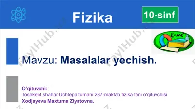 nuqtaning garmonik tebranishlari — PPTX
