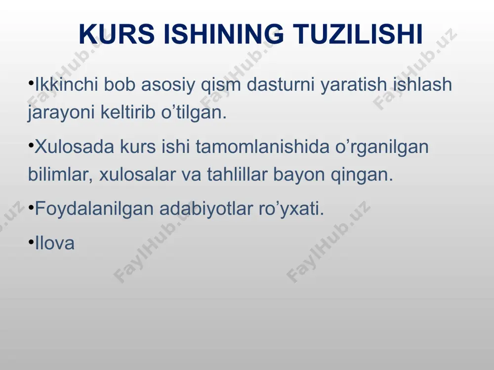 c# dasturlash tilida menustrip komponentasi yordamida dasturlar yaratish (kurs ishi) - Page 4