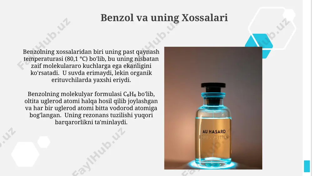 aromatik uglevodorodlar ta'rifi va xossalari - Page 4