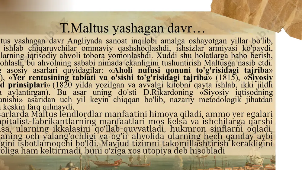 ro xizmat qiladi. shuning uchun, j.b.seyning aytishicha, tovarlarning umumiy massasi talabning umumiy miqdoriga teng bo’ladi, o’z tovarini sotib daromad olgan har bir kishi ushbu daromadga mos ravishda talabni keltirib chiqaradi. demak, jamiyat miqyosida taklif va talab muvozanatlashadi, ortiqcha ishlab chiqarish bo’lmaydi. ortiqcha ishlab chiqarish faqat ayrim tarmoqlarda boshqa tarmoqlardagi kam ishlab chiqarish hisobiga vujudga keladi. boshqacha qilib aytganda, ko’p ishlab chiqarishdan qo’rqmaslik kerak, faqat ayrim tovarlarning ortiqcha ishlab chiqarilish xavfi tug’ilishi mumkin. "sey qonuni" nomini olgan bu qoida klassiklarning makroiqtisodiy nazariyasi asosini tashkil etdi va keyinchalik j.m.keyns tomonidan inkor etildi. j.m. keynsning tasdiqlashicha, odamlar daromadlarning barchasini iste’molga sarflamaydilar, balki ularning bir qismini jamg’arib boradilar. bu esa shunga muvofiq ravishda yalpi talabni kamaytiradi, ish bilan bandlikni qisqartiradi. pirovard natijada bunday holat sey qonunining noto’g’ri ekanligini keltirib chiqaradi. chunki bu qonunga muvofiq istehmolga sarflanishi kerak bo’lgan daromadning bir qismi jamg’armaga ajratiladi. demak, yalpi taklif bilan u keltirib chiqaradigan yalpi talab o’rtasidagi muvozanat …