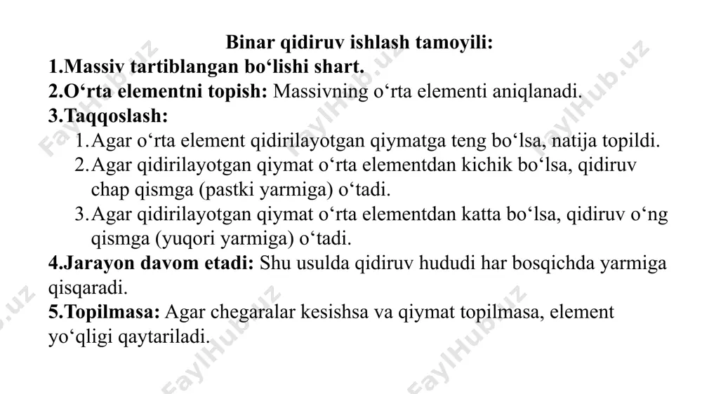 ma'lumotlarni qidirish algoritmlari va dasturlarini ishlab chiqish - Page 3