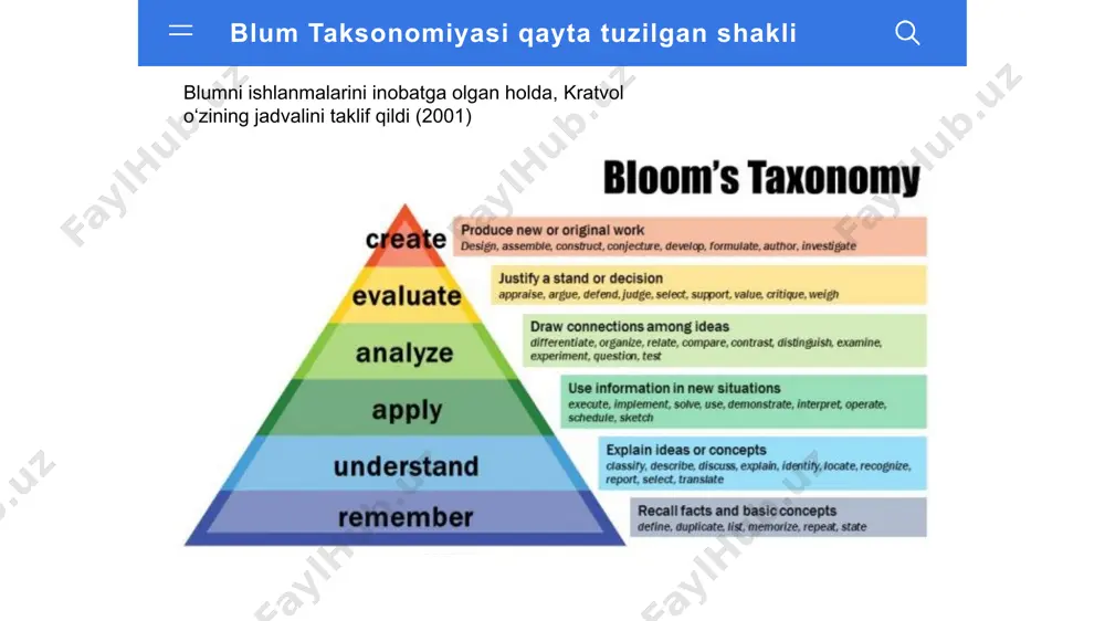 blum taksonomiyasi - Page 5