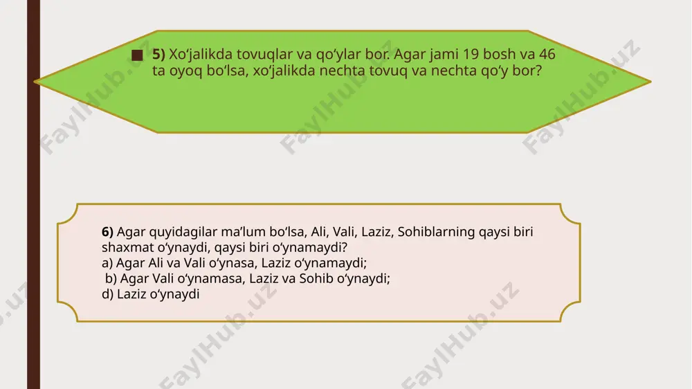 matematika misollar to'plami - Page 4