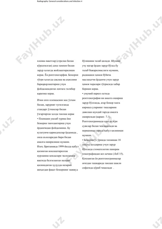 ункали инфекцияларга эга саналади. ривожланаётган мамлакатларда умумий аҳолининг 8% дан 10% гача бўлган қисми сурункали касалликларга эга саналади. hbv оив га қараганда 50 дан 100 мартагача кўпроқ юқумли саналади . жсст маълумотларига кўра ер шари аҳолисининг 3% и гепатит с вирусига чалинган. •инсоннинг иммунитет танқислиги вируси (оив-инфекци ва оитс ). • сил (тв). силнинг барча шакллари билан касалланганлик ошиб бормоқда ва бугунги кунда ер шари аҳолисининг тахминан учдан бир қисми бу касалликка чалинган. тв фаол бўлган инсонларнинг кўпчилиги оив инфекциясини юқтирган • оддий герпес вируси чақирувчи герпес, (hsv). тиббий ҳодимлар герпетик панарицияни олиш хавфи, инфекциялар билан касалланган бармоқларга дуч келадилар. • қизилча . • заҳм. • дифтерия. • паротит. • грипп. •кўчиб юрувчи булутсимон энцефалопатия . шунинг учун барча беморларнинг тиббий тарихи синчиклаб ўрганилиши керак. айниқса касаллик тарихи ва экспертизасисиз юқумли касалликларнинг симптомсиз ташувчиларини аниқлаш мумкин эмас. шу сабабли барча беморлар зарарланиш рискини ўзида акс эттиради-ёш ёки тасниқ бунга тўсиқ …
