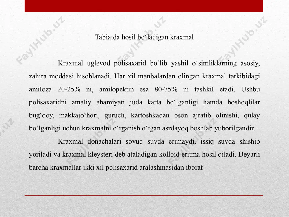 крахмалдан қанд моддалари олиш технологияси - Page 3
