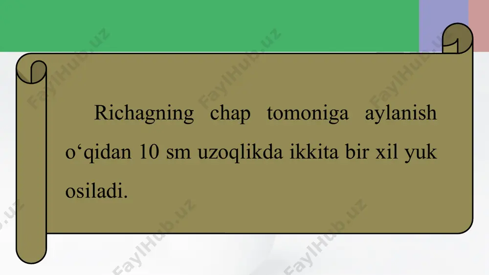 laboratoriya ishi. richagning muvozanatda bo‘lish shartini o‘rganish 6-sinf - Page 4
