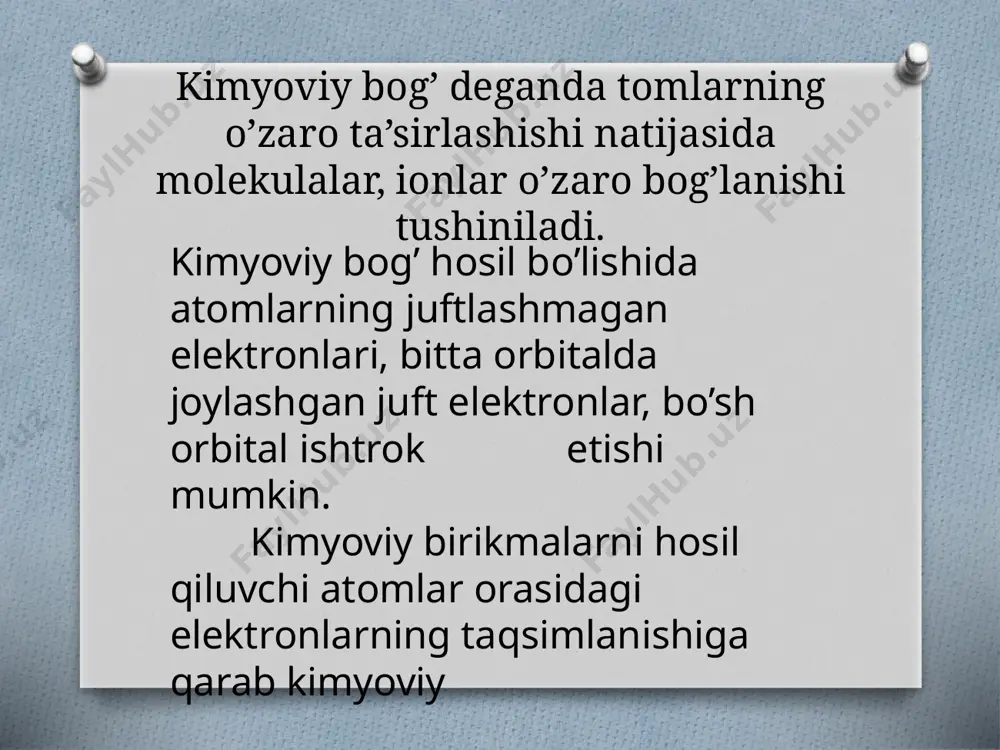 kimyoviy bog’lanish turlari - Page 3