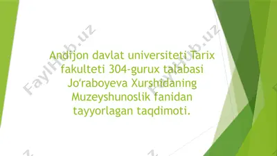 abdulla qahhor uy-muzeyi — PPTX