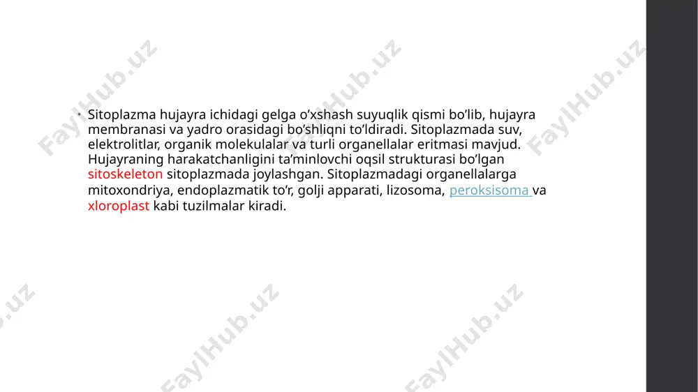 i. ular soni kun boʻyi oʻzgarib turadi, mas, ertalab leykotsitlarkam boʻlsa, tushdan keyin koʻpayadi. leykotsitlarning ayrim turlari protsent jihatdan muayyan nisbatda boʻladi bu nisbat leykotsitar formula deb ataladi. leykotsitlar sonining ortib ketishi (9000 dan ortiq) leykotsitoz, kamayishi (4000 dan kam) leykopeniya deyiladi. гепамед-ультра хусусий тиббий корхонаси trombotsitlar (yun. thrombos laxta va kytos — hujayra) — qondagi shaklli elementlardan biri. trombositlar . diametri 2—5 mkm keladigan tanachalar boʻlib, ular qon plastinkalari deb ataladi. 1 kub ml qonda 180—320 ming t. boʻladi. ular koʻmiqda ishlanib chiqadi. qon plastinkalari osonlik bilan yemiriladi va qonning ivishida ishtirok etadi. qon tomirlar jarohatlanganda t. xuddi shu joyga toʻplanadi va oʻzaro birikib, qonni quyultiradigan maxsus modda ajratadi; natijada laxta qon (tromb) hosil boʻladi va qon oqishi toʻxtaydi. qon ketgandan, operatsiyadan keyin organizmning himoya reaksiyasi sifatida qonda t. soni ortadi (trombotsitoz). baʼzan t.ning ortishi yurak boʻshliklarida va qon tomirlarda tromb hosil boʻlishiga olib kelishi mumkin; bunday holat koʻproq …