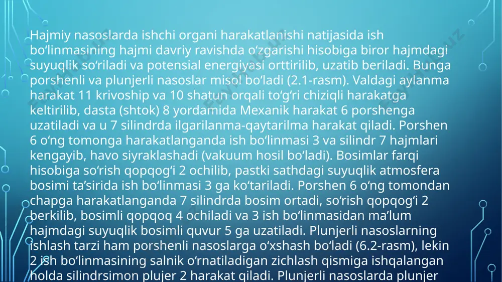 hajmiy nasoslarning ishlatilishi - Page 4