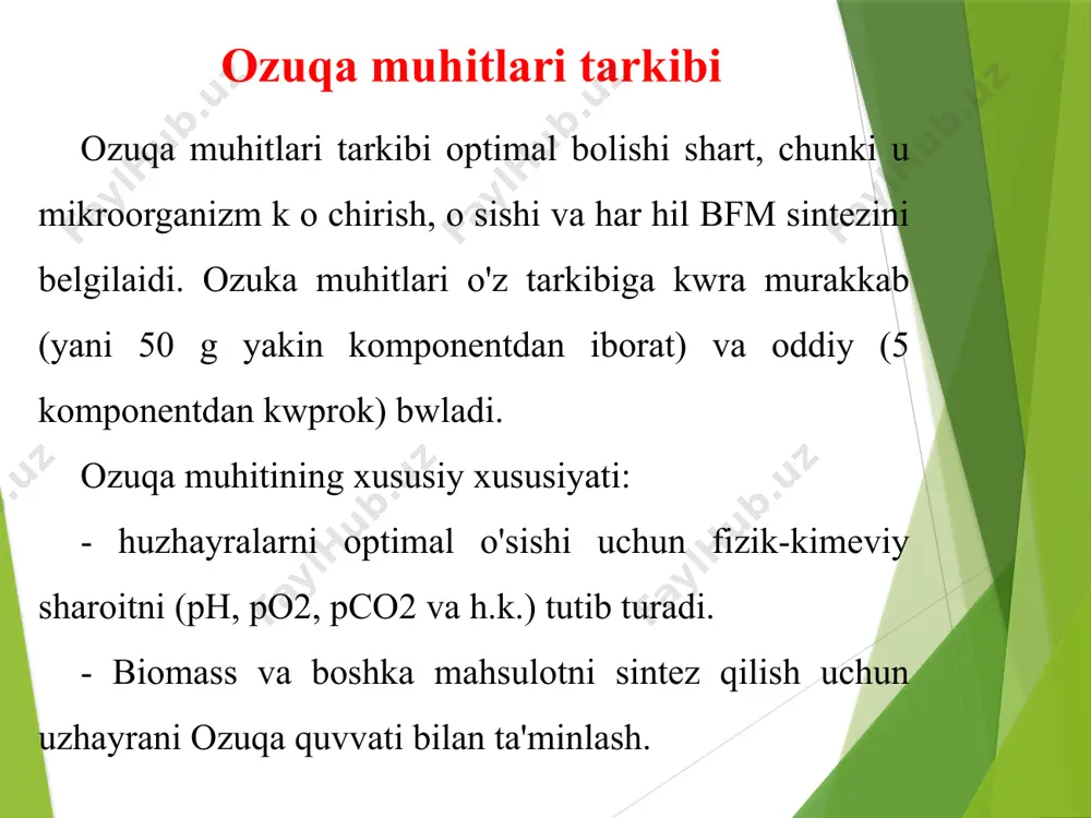biotexnologiya sanoatida qo’llaniladigan jarayonlari va qurilmalar - Page 5