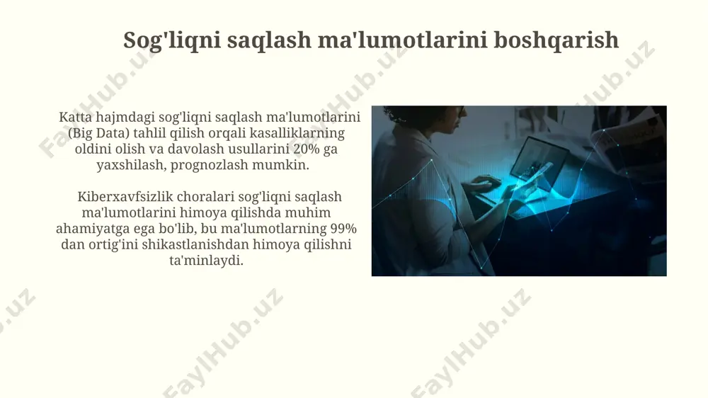 raqamli iqtisodiyotdan, sog'liqni saqlashning raqamli transformatsiyasi - Page 3